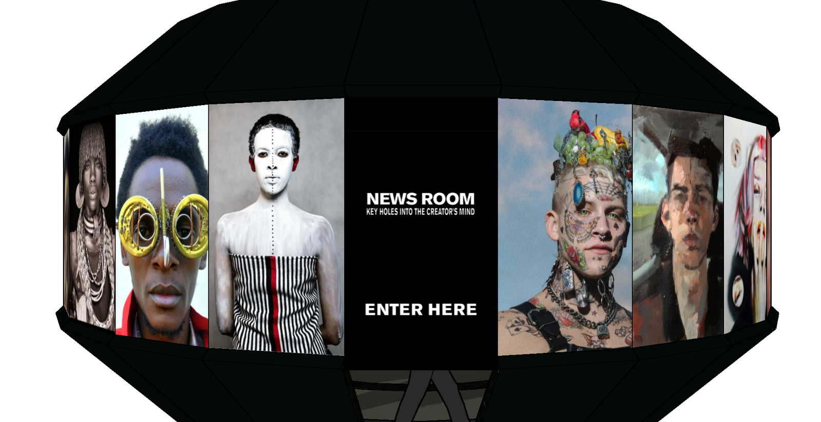 News Room Global-Art Project - Designer: Jiivanii RedMarks